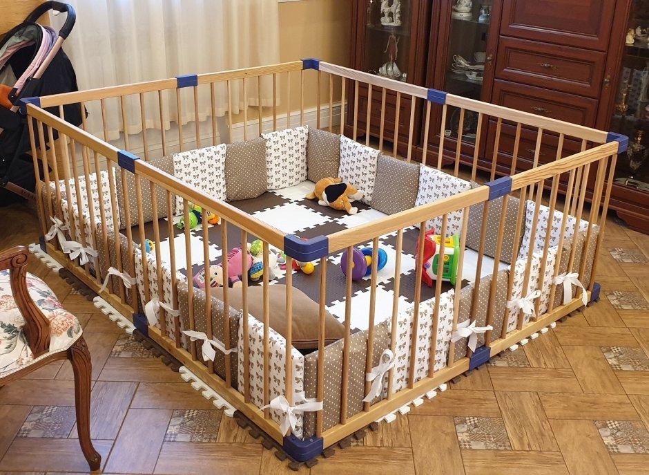 Деревянный манеж Baby Top-Top