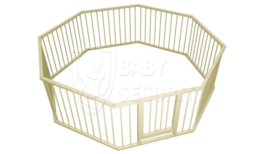 Манеж деревянный 2х2