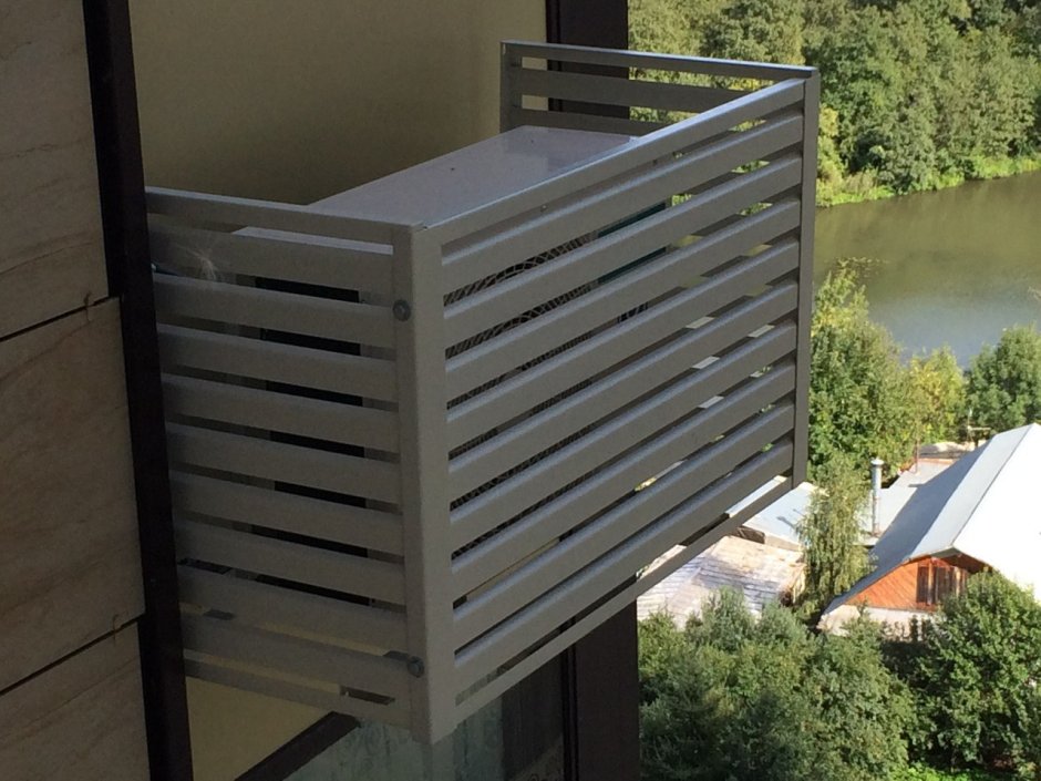 Защита для кондиционера сборная "корзина" 1250х700х570