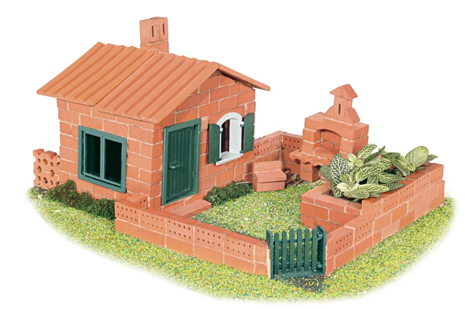 Кирпичный домик игрушка