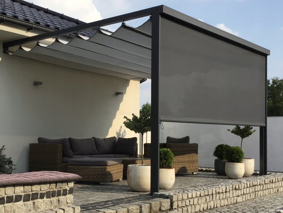 Солнцезащитная пергола
