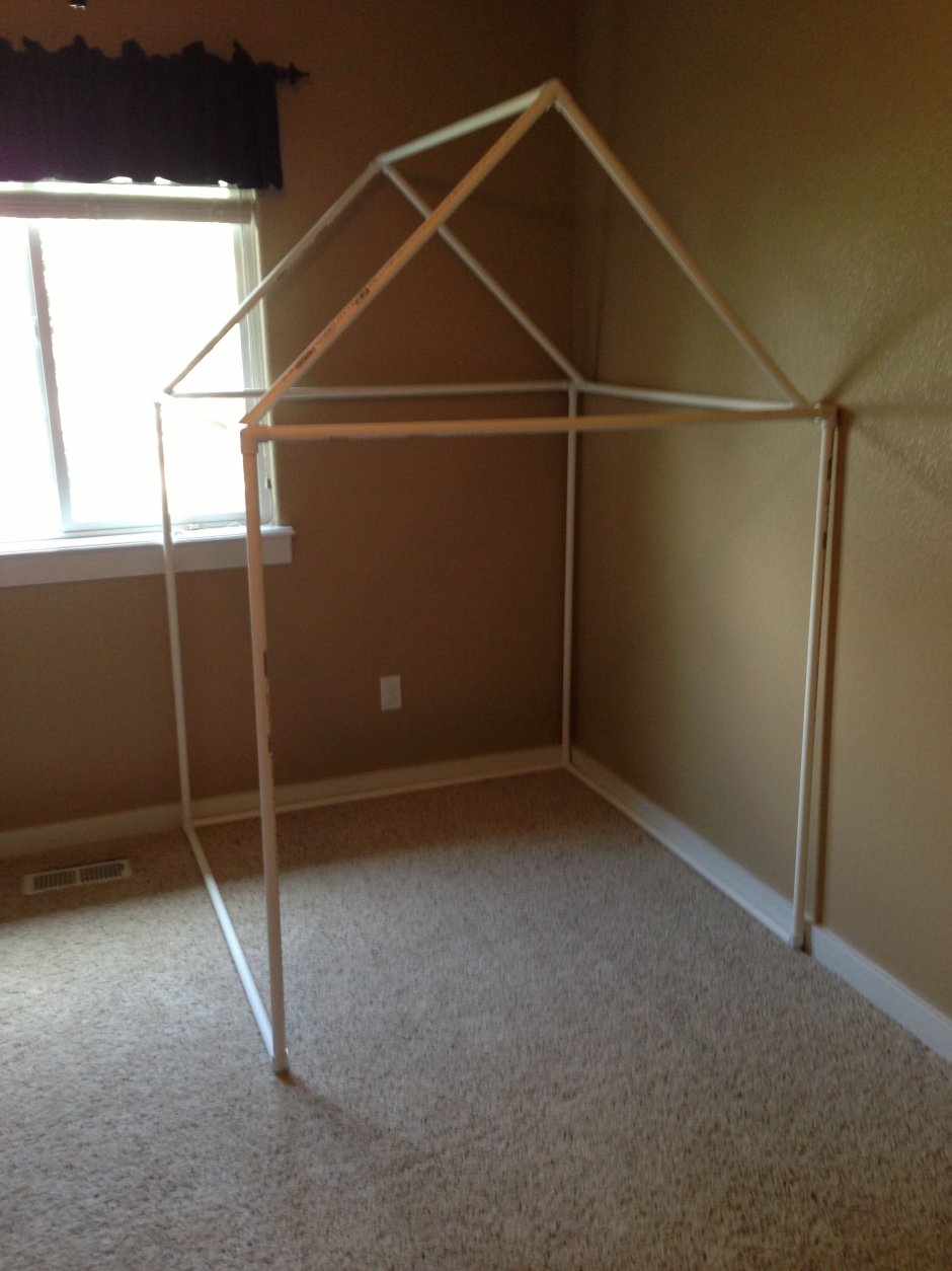 Каркас палатки из полипропиленовых труб