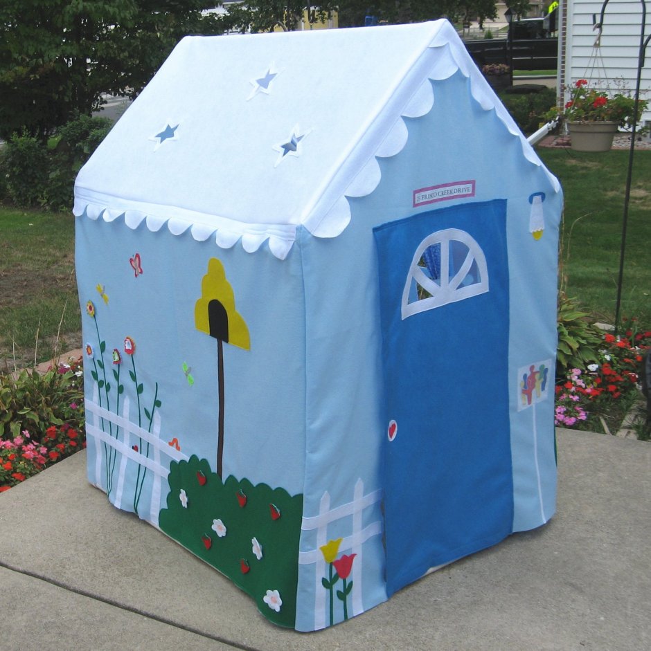Домики детские для дачи из ткани