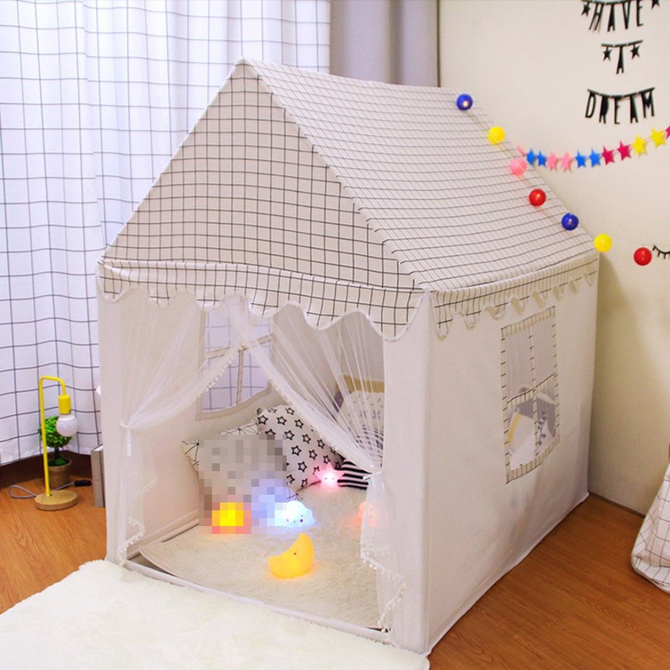 Домики палатки из ткани