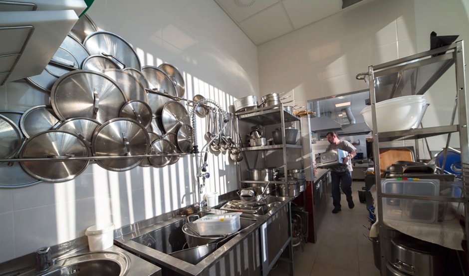 Моечная в столовой