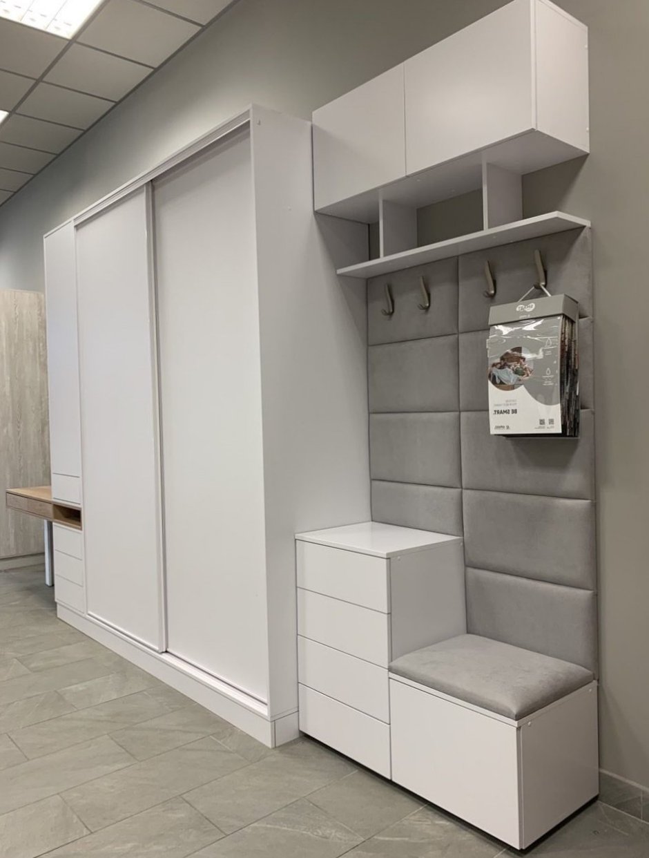 ЛАЙФМЕБЕЛЬ прихожая белая фортуна1700