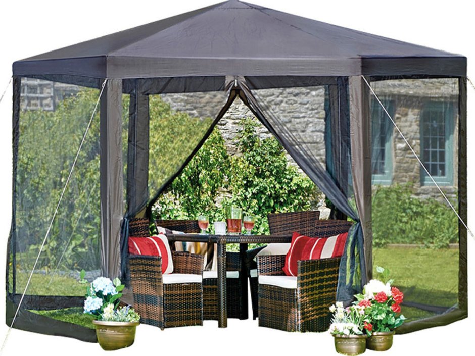 Шатёр Гексагон Brown