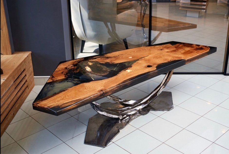 Ножки для стола из эпоксидной смолы