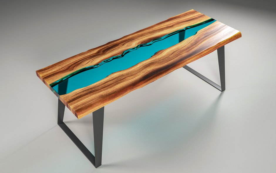Epoxy Resin Table 3d model
