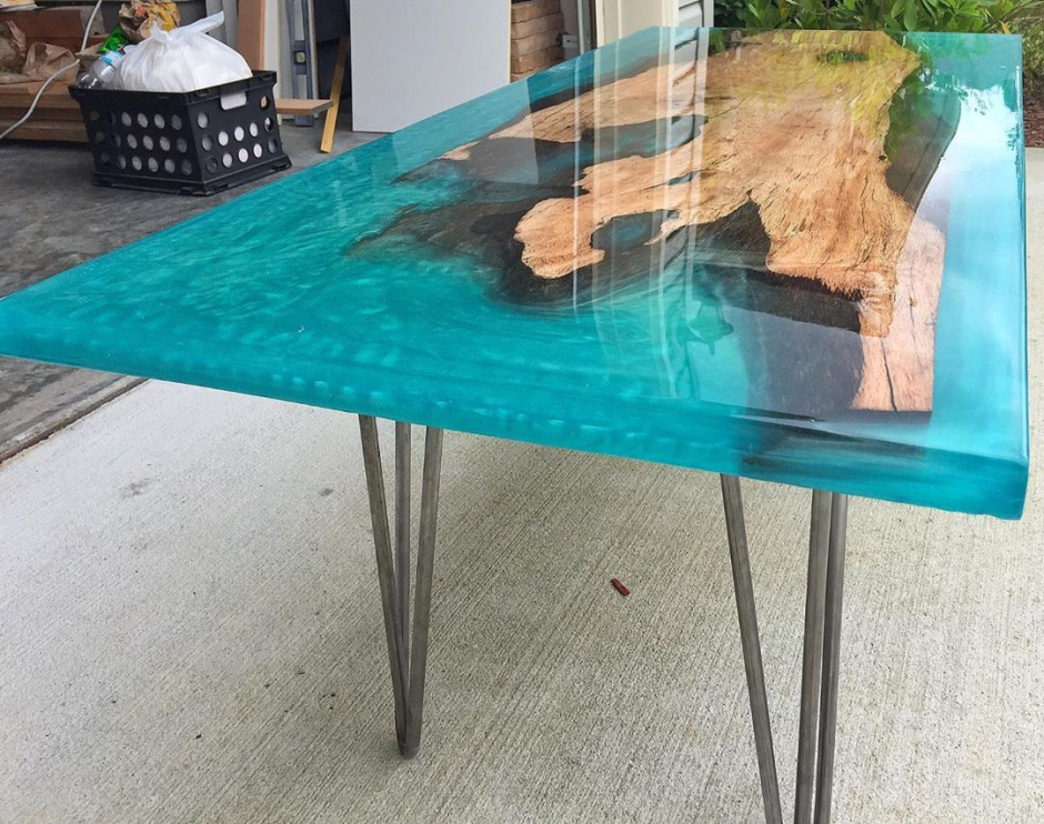 Epoxy Resin Table