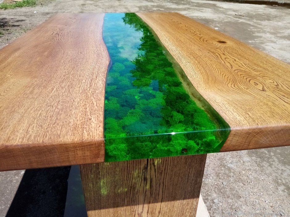 Столешница из эпоксидной смолы