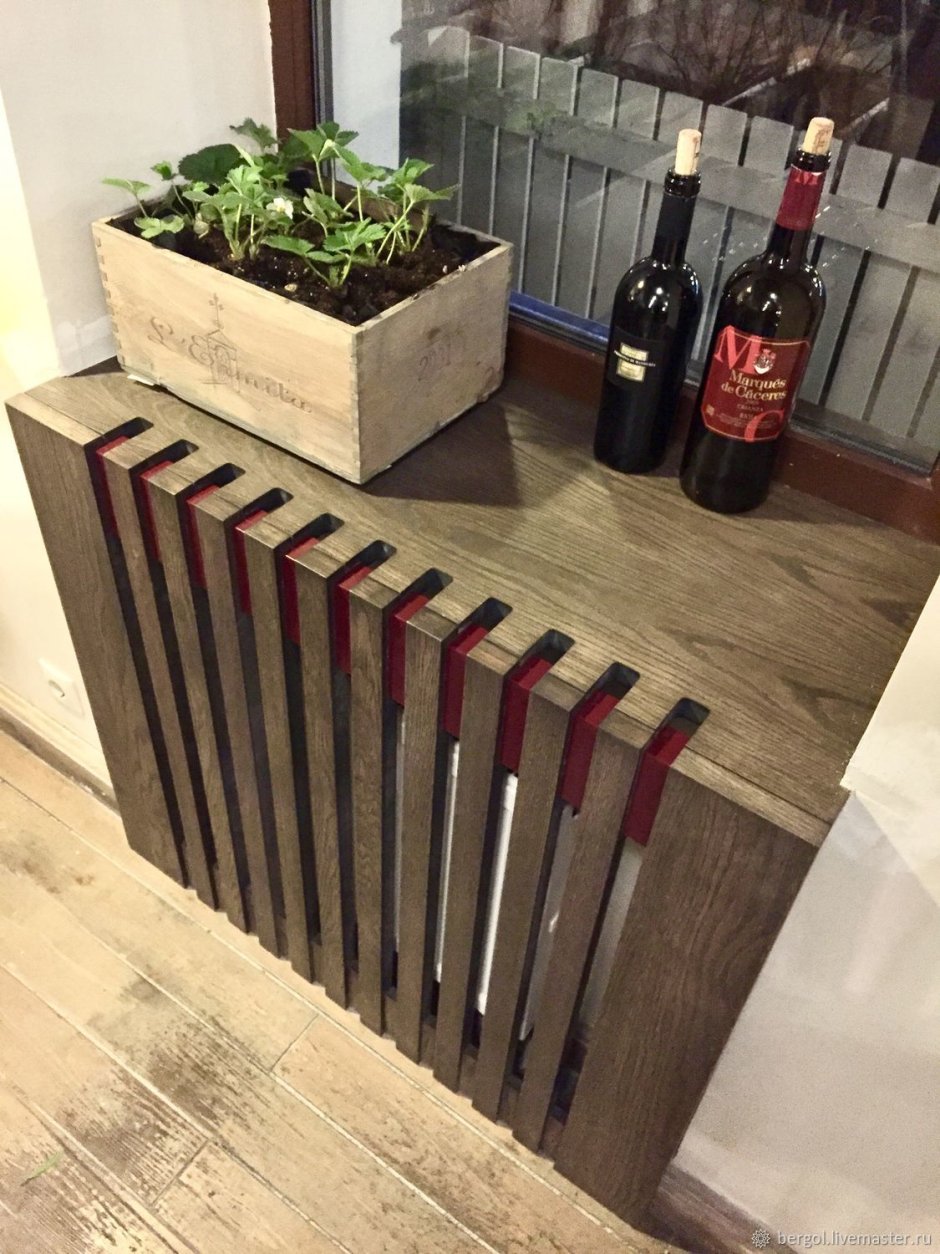 Деревянные решетки на радиаторы