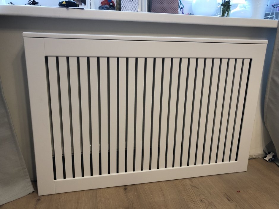Короб для батареи отопления деревянный