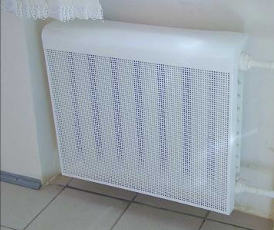 Экран для радиатора декоративный плетенка Premium 3 секции