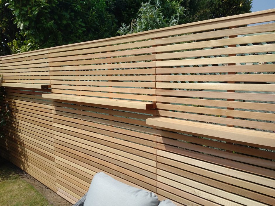 Рейка для забора деревянная