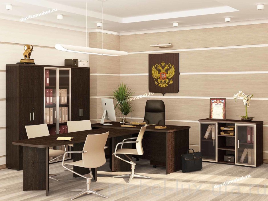 Стол руководителя (комплект руководителя "Цезарь")