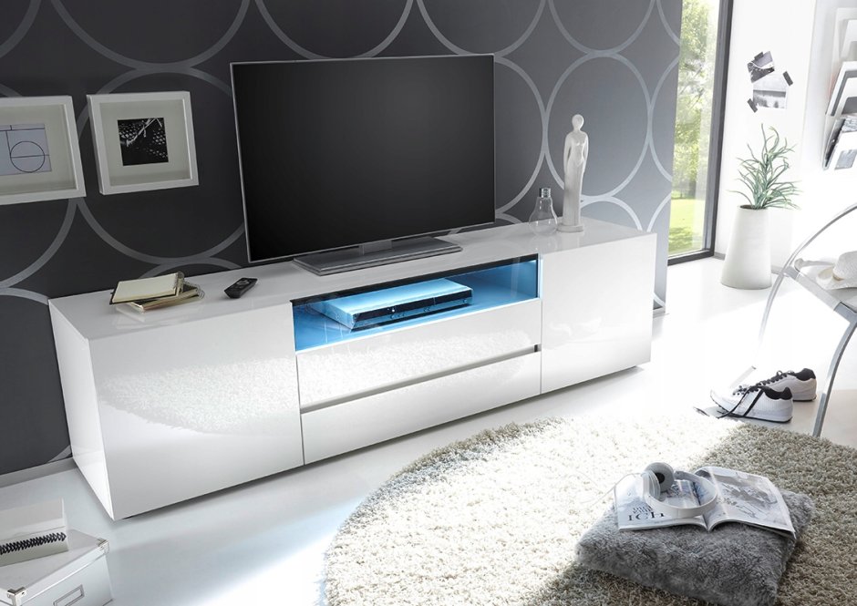 Тумба под ТВ Монреаль Модерн White