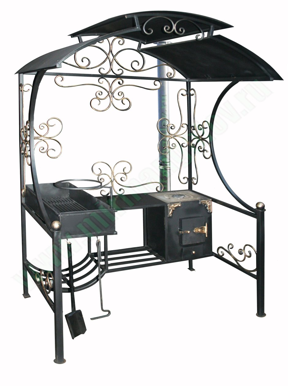 Мангал Медея 200х125х220