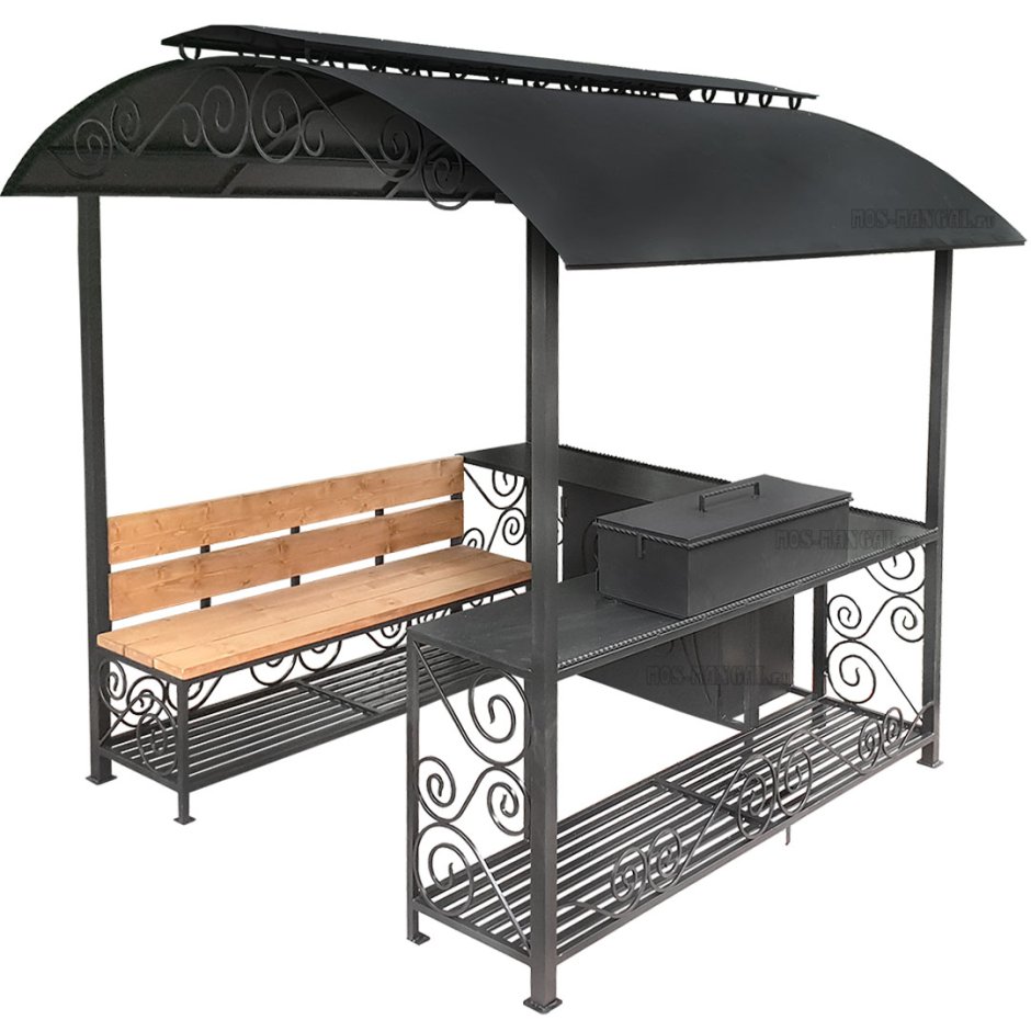 Мангал Firewood пикник 1140х370х800мм сталь 2мм