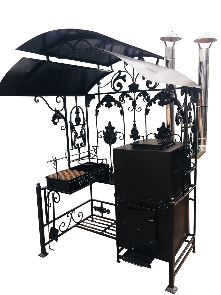 Кованый мангал Делюкс