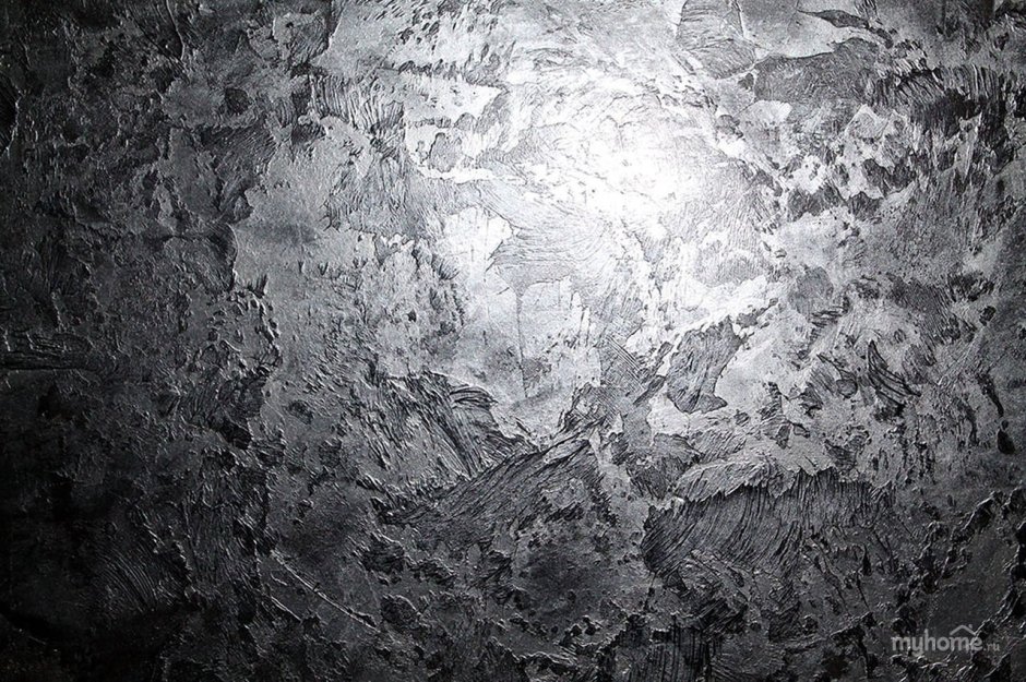 Венецианская штукатурка черная