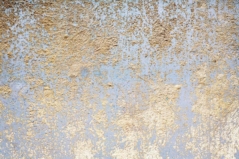 Штукатурка с серебром и золотом