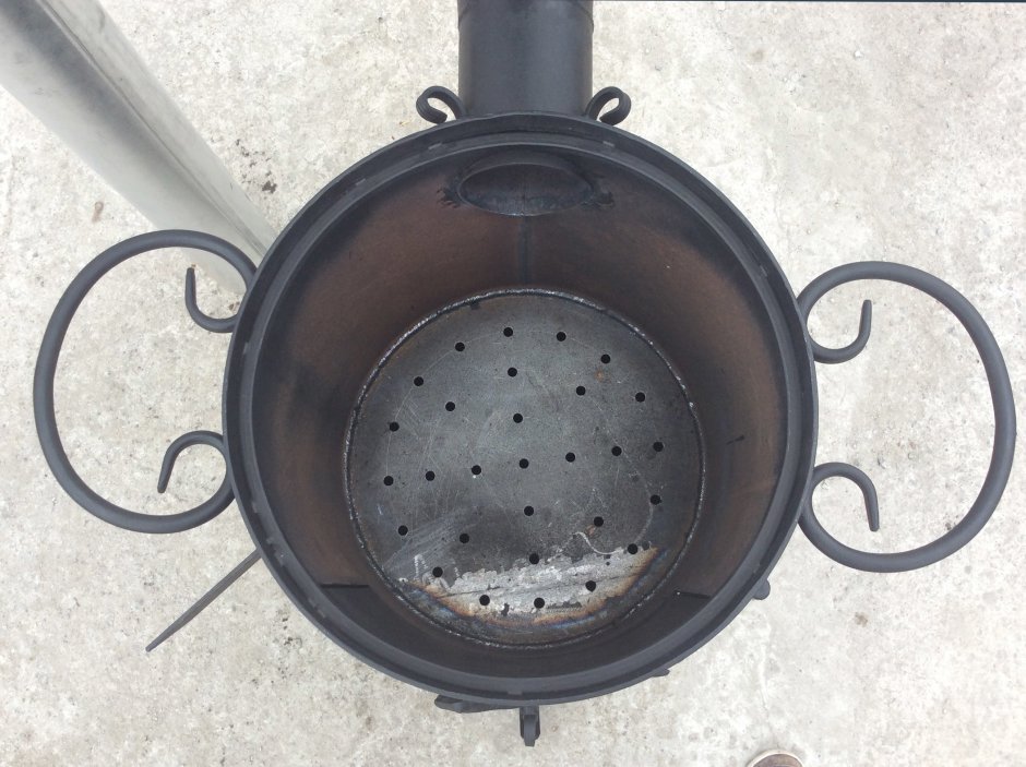 Печка для казана своими руками