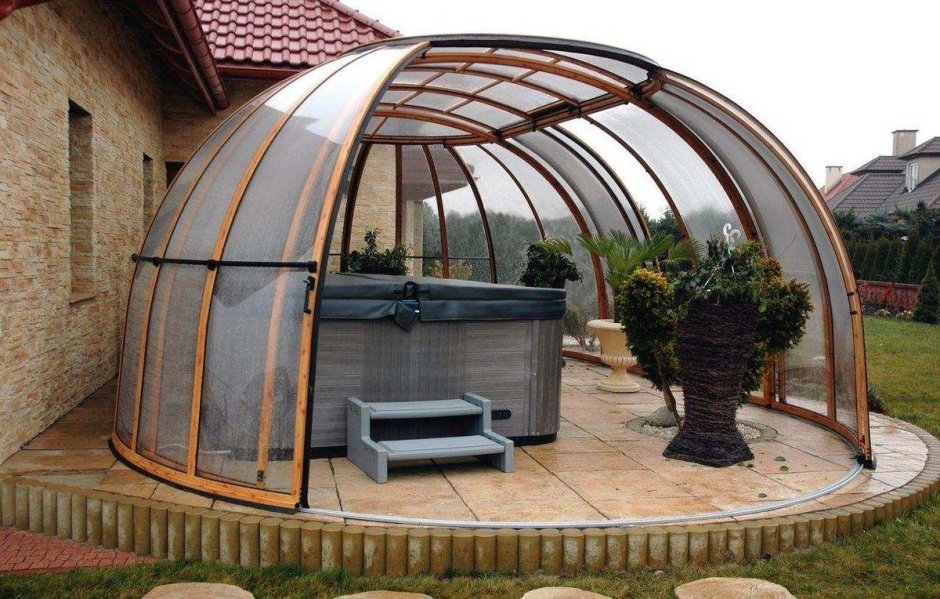 Беседка поликарбонат