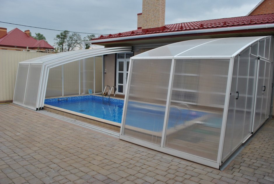 Павильон для бассейна стайл