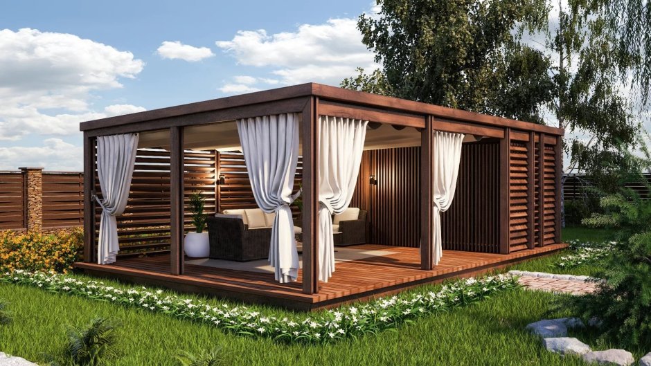 Модель беседки "Грин Вуд"