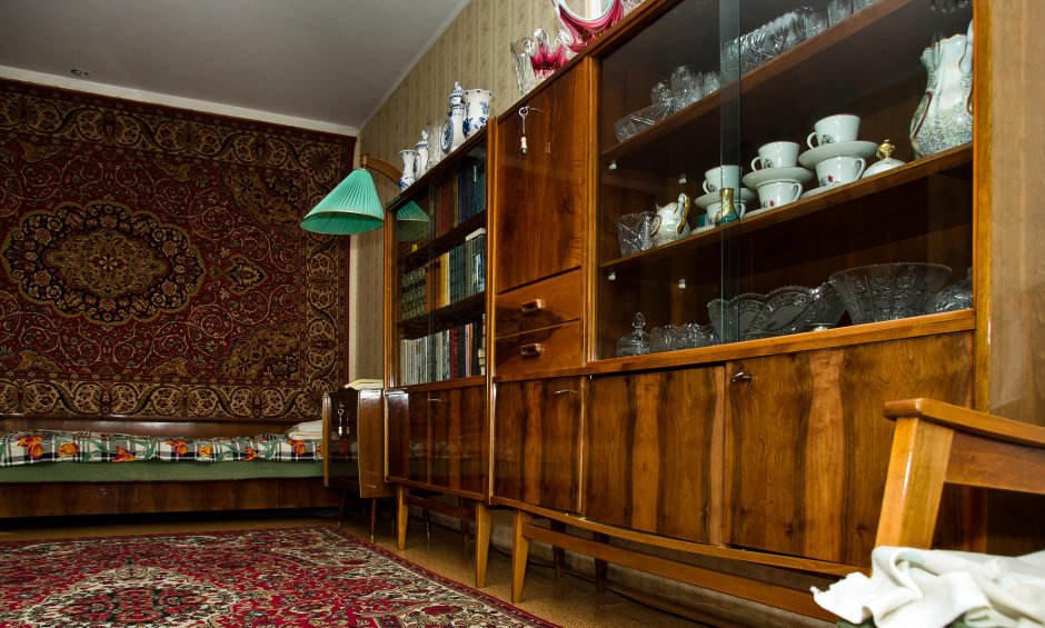 Советская квартира интерьер