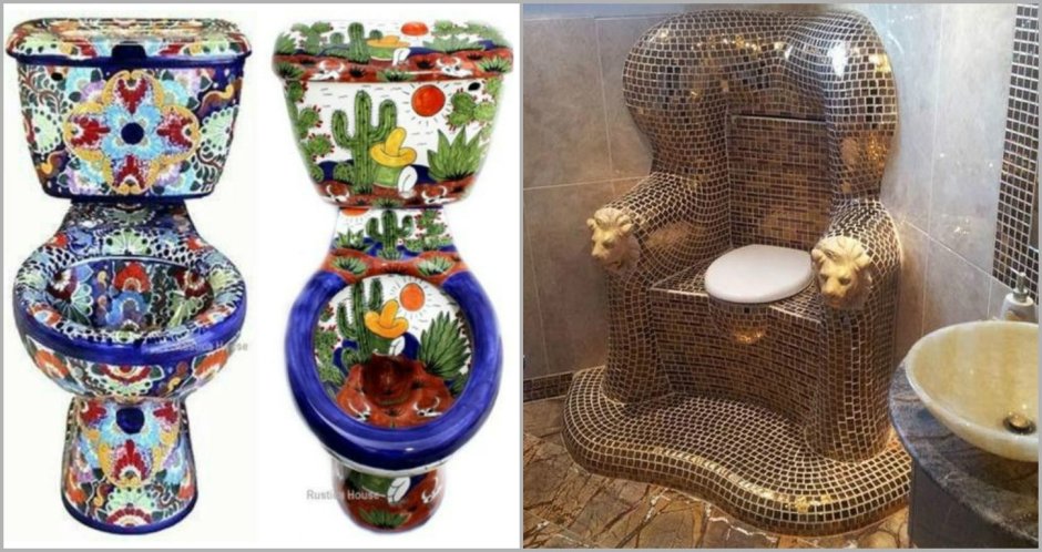 Унитаз декоративный