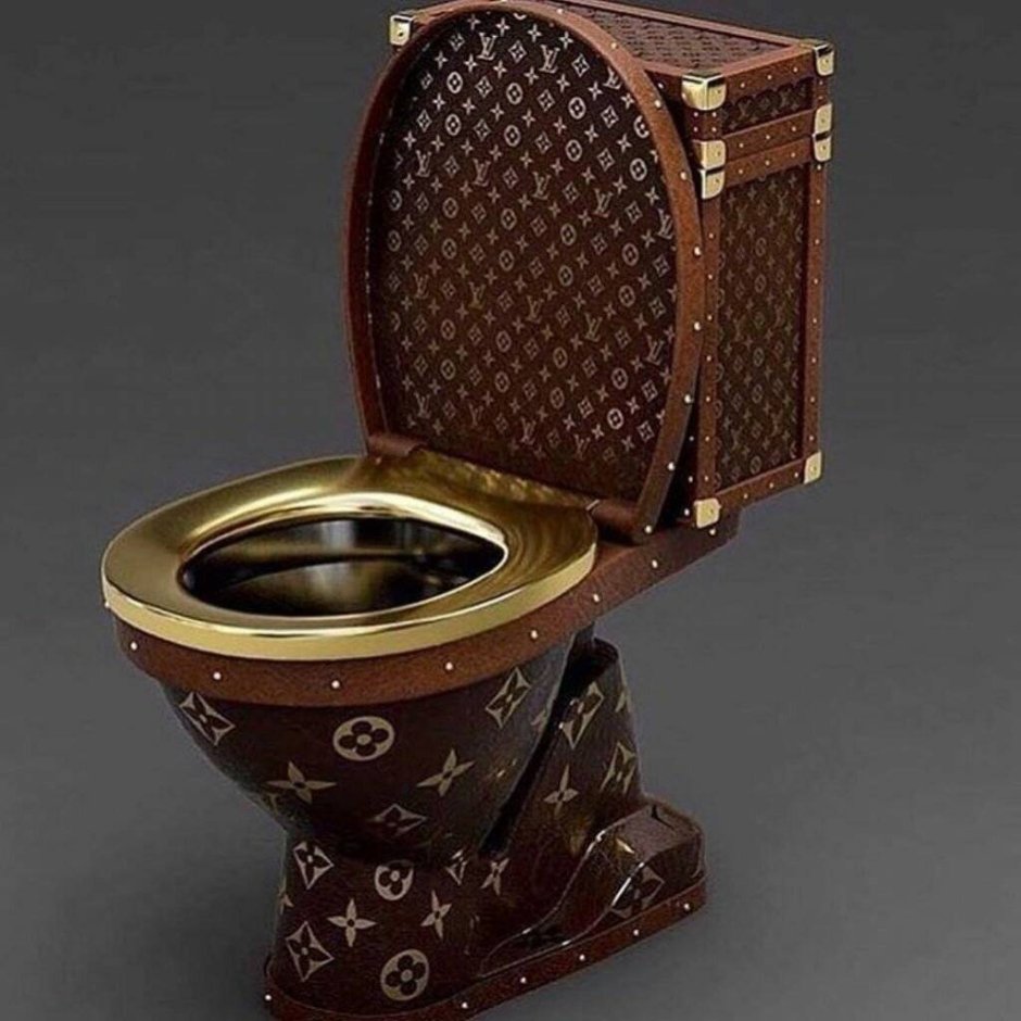 Унитаз Луи вьютон