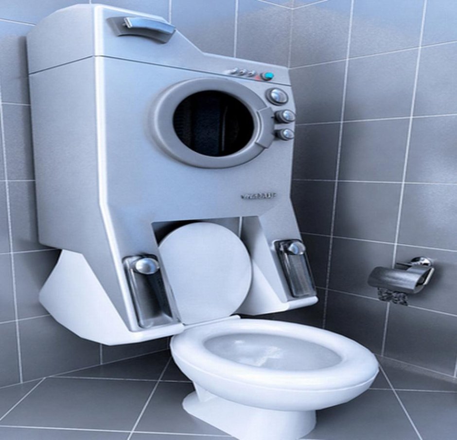 Унитаз будущего