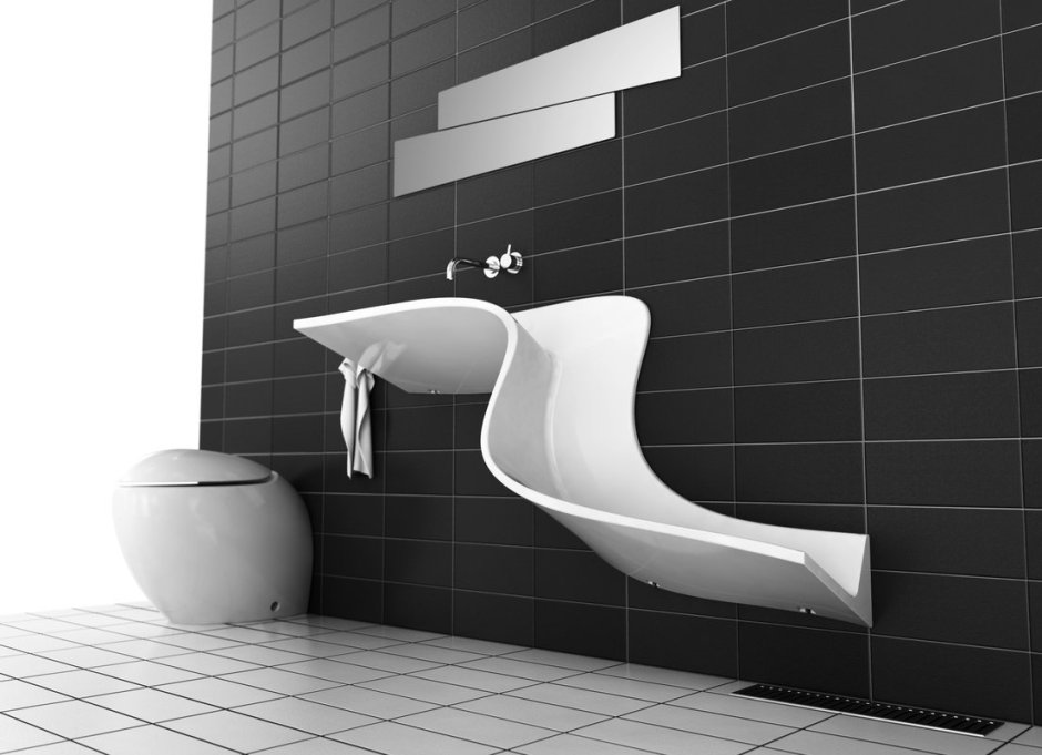 Необычная сантехника для ванной