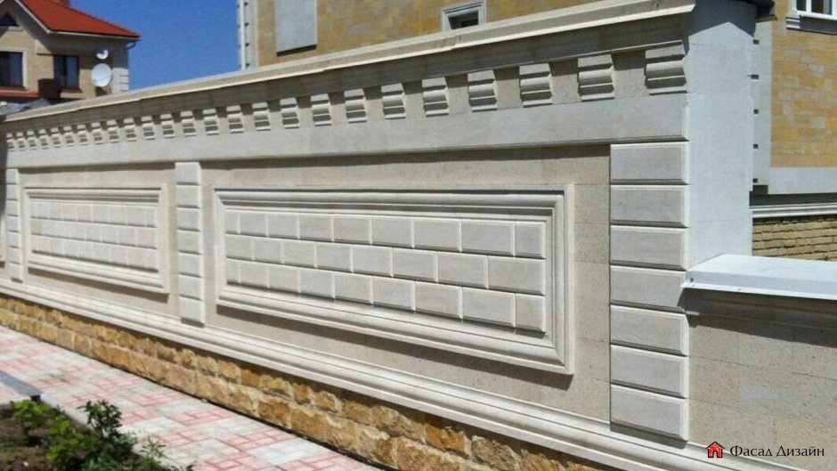 Каменный забор Дагестан