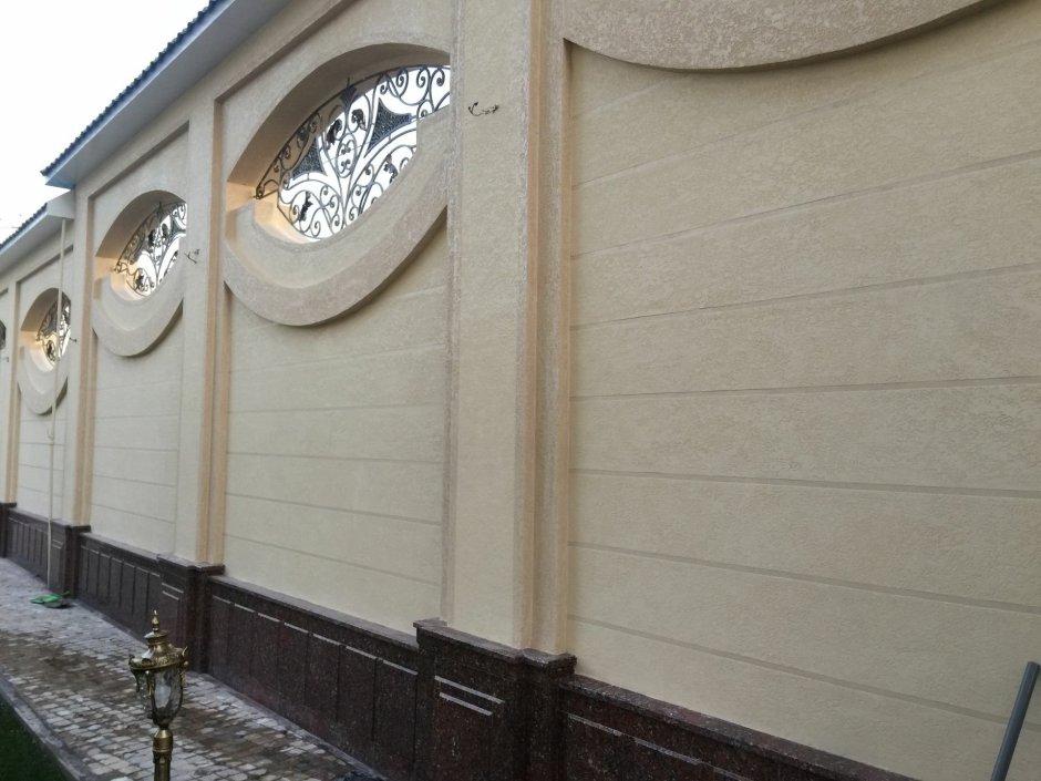 Травертин дарвозахона Узбекистан