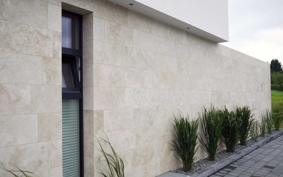 Травертин фасад Армения