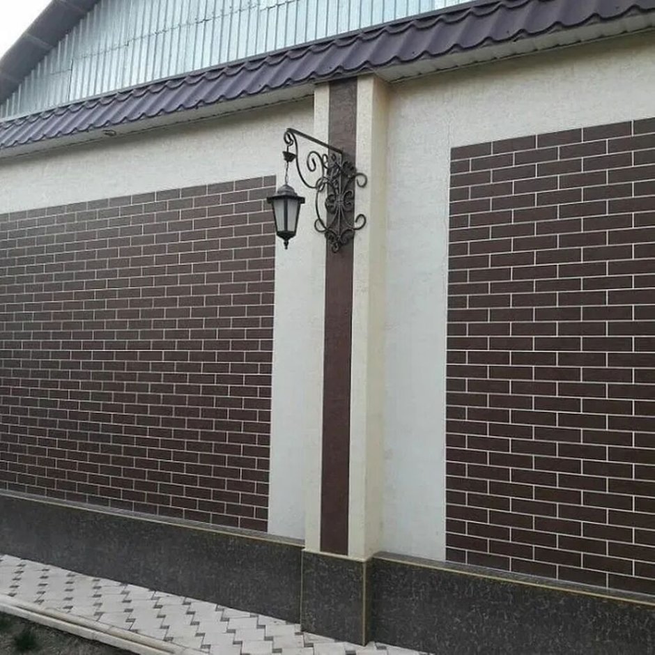 Забор жидкий травертин