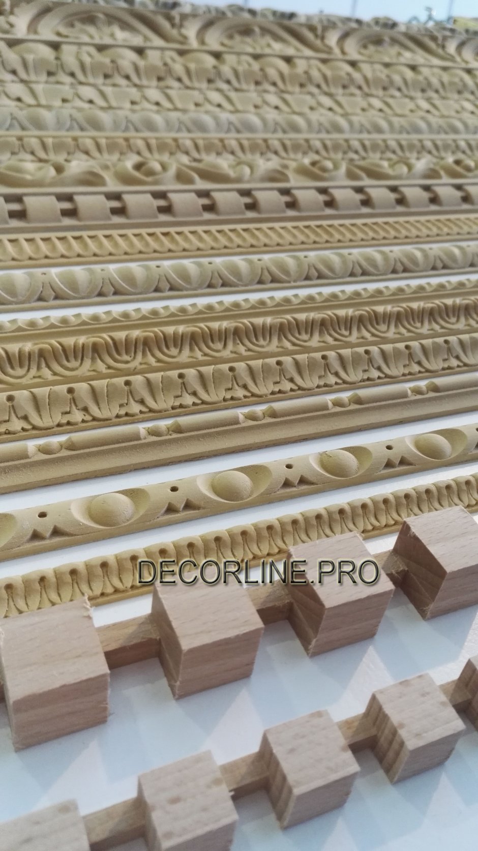 Деревянные резные раскладки