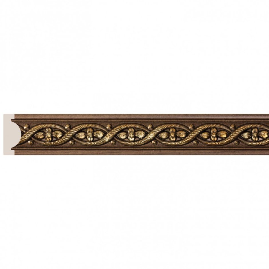 Интерьерный багет Cosca молдинг 30 дуб светлый 157-4