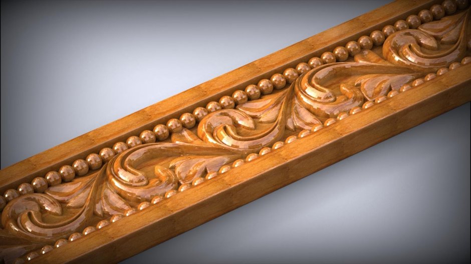 Деревянные резные балки