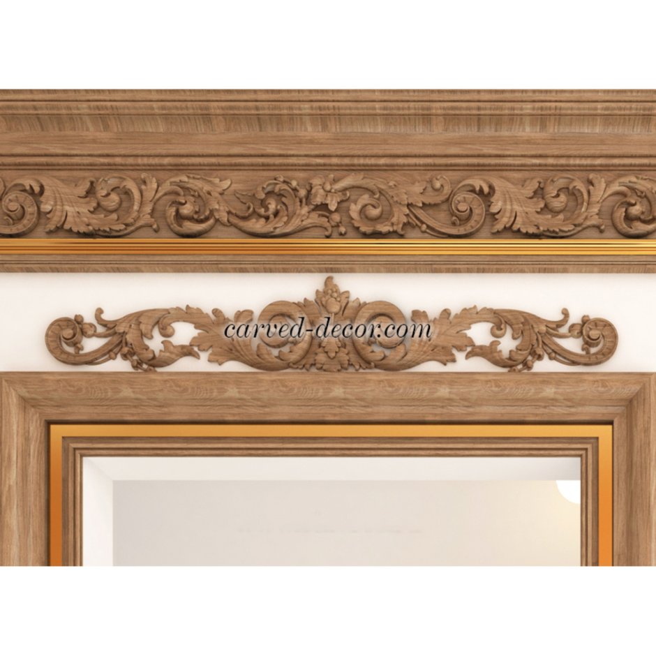 Резной деревянный погонаж Ставрос