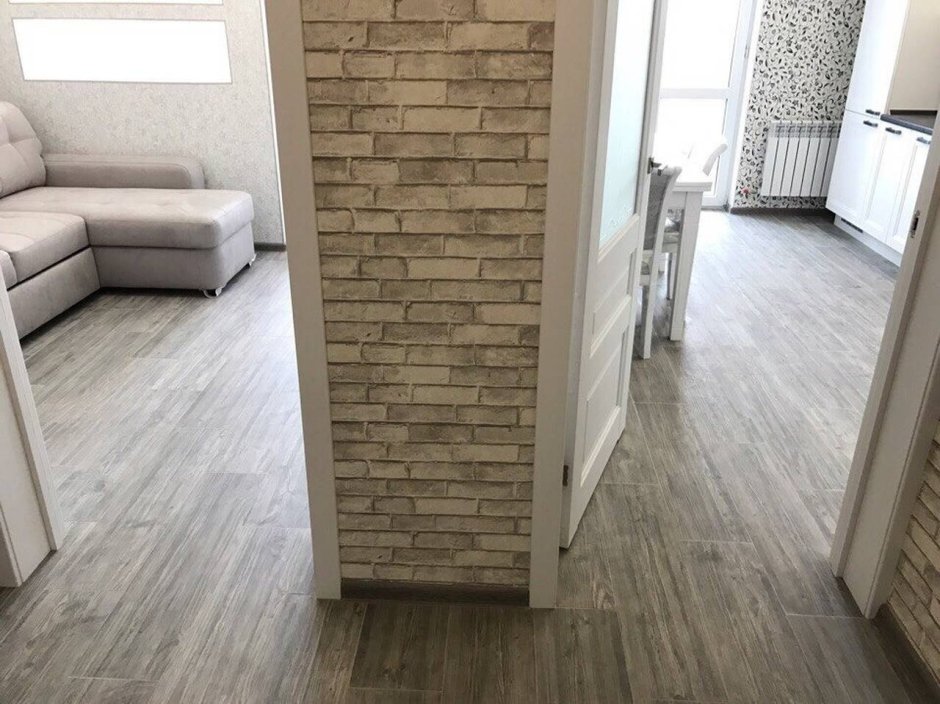 Ламинат вол однокомнатной квартире