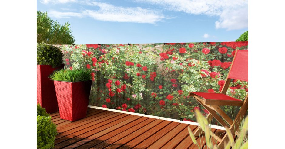 Ширма на балкон