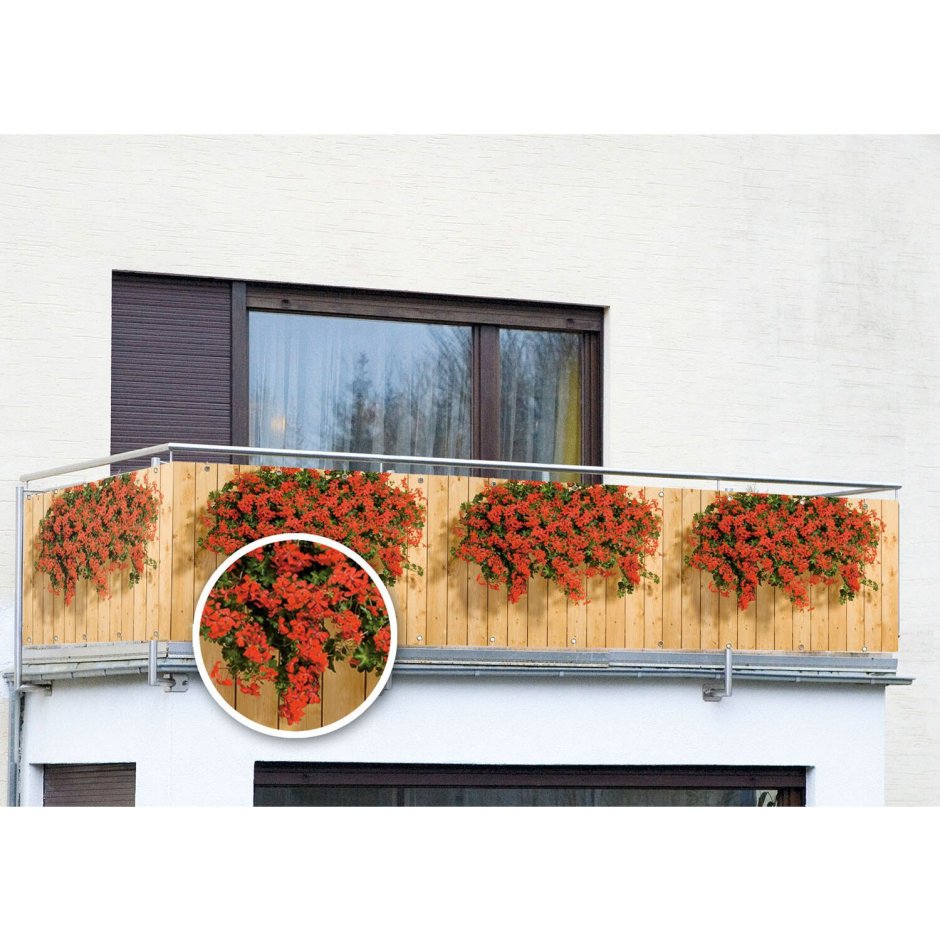 Защитный экран для балкона