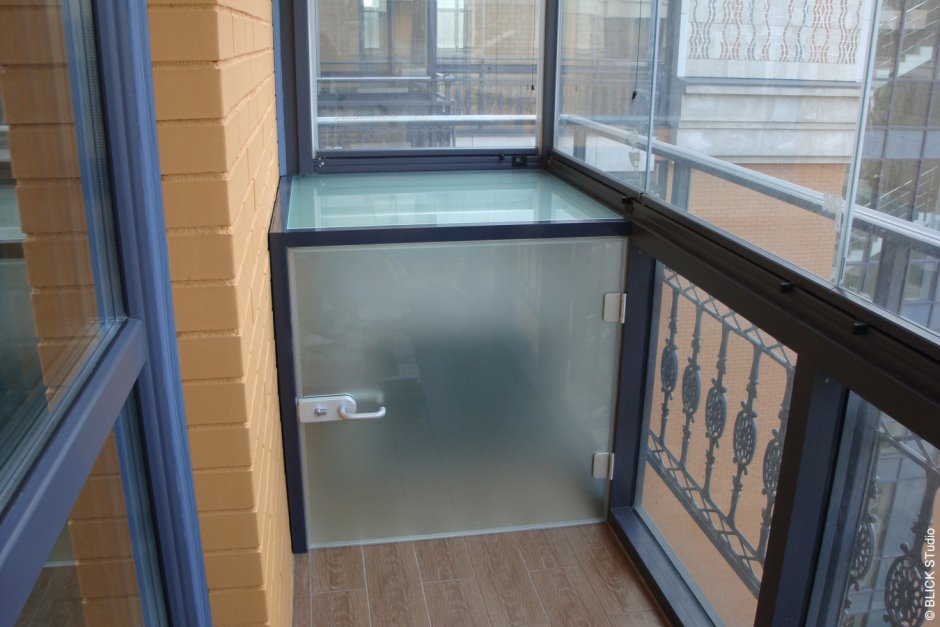 Короб для кондиционера на лоджии