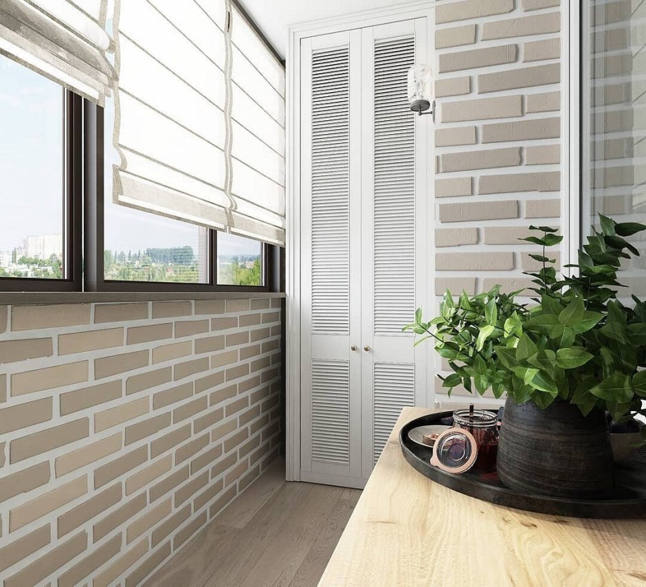 Отделка лоджии