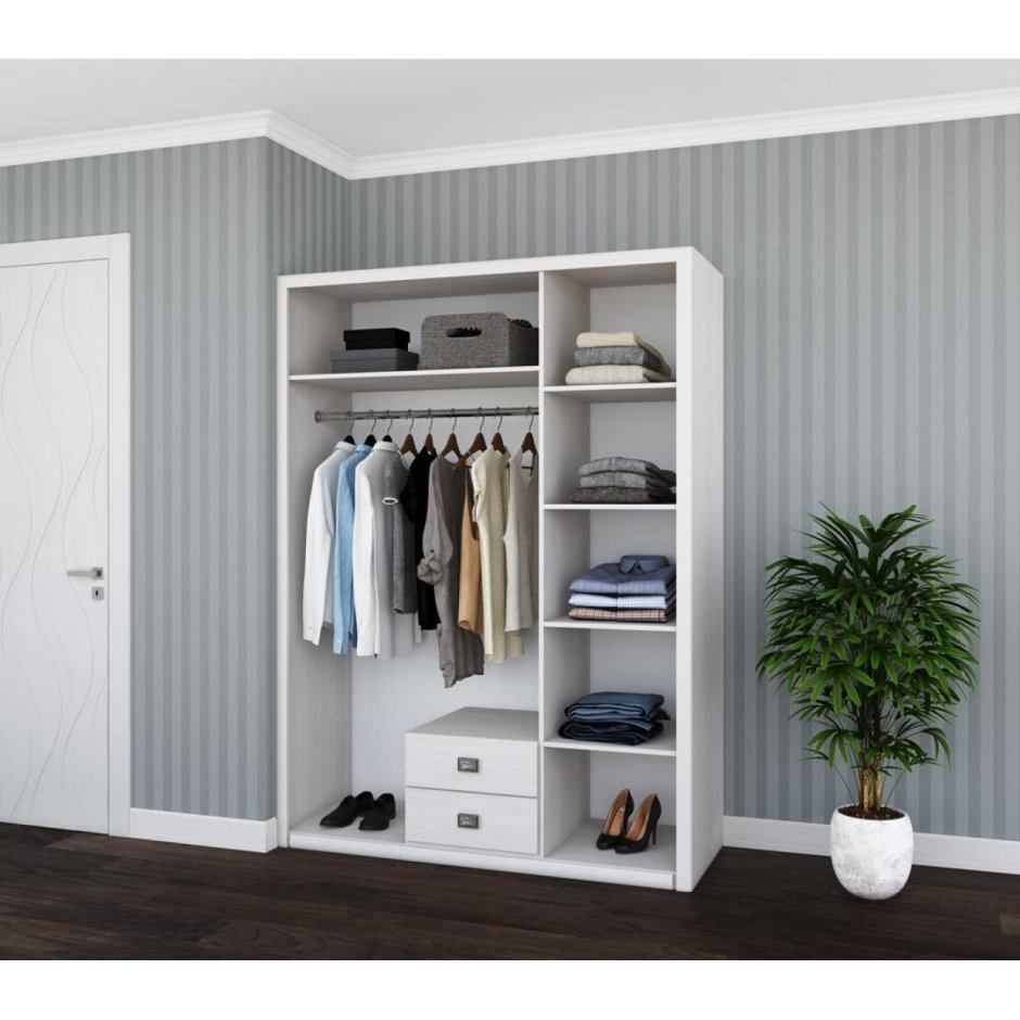 Шкаф Стефани 3д 2ш ами мебель