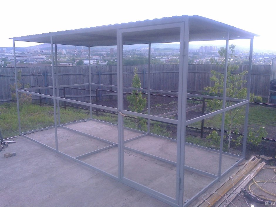 Теплица Позимь 2х4м (ш.1м)